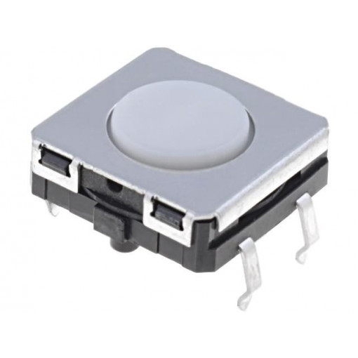 B3W-4000; Microswitch TACT; SPST-NO; Pos: 2; 0.05A/24VDC; THT; none; 1.96N; OMRON OCB
