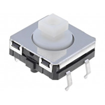B3W-4050; Microswitch TACT; SPST-NO; Pos: 2; 0.05A/24VDC; THT; none; 1.96N; OMRON OCB
