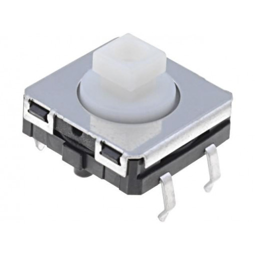 B3W-4050; Microswitch TACT; SPST-NO; Pos: 2; 0.05A/24VDC; THT; none; 1.96N; OMRON OCB
