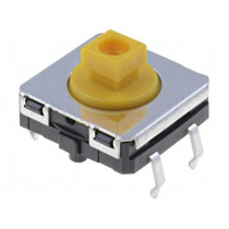 B3W-4055; Microswitch TACT; SPST-NO; Pos: 2; 0.05A/24VDC; THT; none; 3.43N; OMRON OCB
