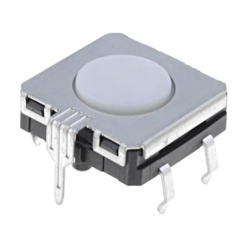 B3W-4100; Microswitch TACT; SPST-NO; Pos: 2; 0.05A/24VDC; THT; none; 1.96N; OMRON OCB