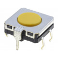 B3W-4105; Microswitch TACT; SPST-NO; Pos: 2; 0.05A/24VDC; THT; none; 3.43N; OMRON OCB