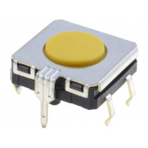 B3W-4105; Microswitch TACT; SPST-NO; Pos: 2; 0.05A/24VDC; THT; none; 3.43N; OMRON OCB