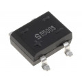 B500S; Single-phase bridge rectifier; Urmax: 1kV; If: 0.8A; Ifsm: 40A; DBS; LUGUANG ELECTRONIC