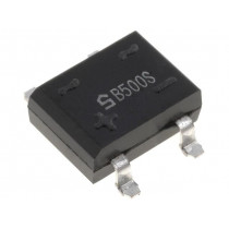 B500S; Single-phase bridge rectifier; Urmax: 1kV; If: 0.8A; Ifsm: 40A; DBS; LUGUANG ELECTRONIC