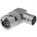 B5072A1-ND3G-75; Coupler; BNC socket,BNC plug; angled 90°; 75Ω; delrin (POM); AMPHENOL