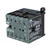 GJL1211001R0011; Contactor: 3-pole; NO x3; Auxiliary contacts: NC; 24VAC; 6A; B6; ABB