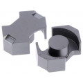 B65815E0000R041; Core: ferrite; RM; Mat: N41; 6000nH; 45g; 8320mm3; 146mm2; Pcs: 2; EPCOS