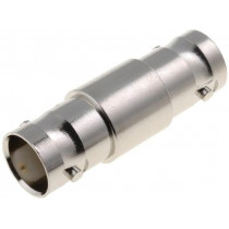 B7071A1-ND3G-50; Coupler; BNC socket,both sides; straight; 50Ω; delrin (POM); AMPHENOL