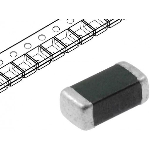 B72520T140K62; Varistor: metal-oxide; SMD; 1206; 14VAC; 18VDC; 0.5J; 200A; 8mW; EPCOS B72520T140K62; Varistor: metal-oxide; SMD; 1206; 14VAC; 18VDC; 0.5J; 200A; 8mW; EPCOS