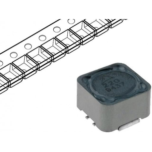 B82477G4223M; Inductor: wire; SMD; 22uH; 3.6A; 38mΩ; 12.8x12.8x8mm; ±20%; EPCOS
