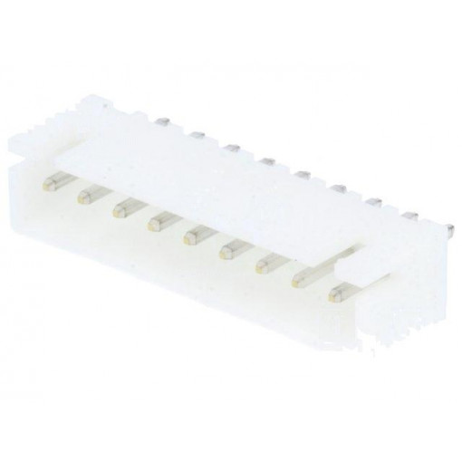 B9B-XH-A; Wire-board; socket; male; XH; 2.5mm; PIN: 9; THT; 250V; 3A; -25÷85°C; JST