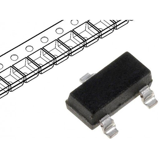 BA885E6327; Diode: switching; 50V; 50mA; SOT23; single diode; Ir: 20nA; INFINEON TECHNOLOGIES BA885E6327; Diode: switching; 50V; 50mA; SOT23; single diode; Ir: 20nA; INFINEON TECHNOLOGIES