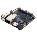 BPI-M2+; Oneboard computer; RAM: 1GB; H3 ARM Quad-Core; 65x65mm; 5VDC; DDR3; SINOVOIP