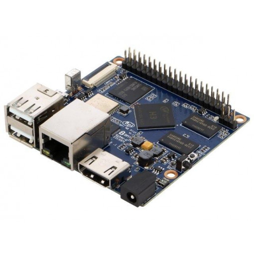 BPI-M2+; Oneboard computer; RAM: 1GB; H3 ARM Quad-Core; 65x65mm; 5VDC; DDR3; SINOVOIP BPI-M2+; Oneboard computer; RAM: 1GB; H3 ARM Quad-Core; 65x65mm; 5VDC; DDR3; SINOVOIP