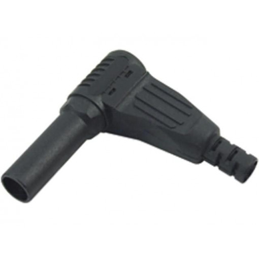 ; Plug; 4mm banana; 32A; black; insulated; 40mm; for cable; ; Plug; 4mm banana; 32A; black; insulated; 40mm; for cable;