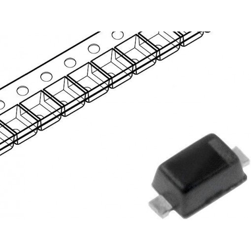 BAP50-02.115; Diode: rectifying; 50V; 50mA; SOD523; single diode; Ufmax: 0.95V; NXP