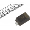 BAR6302VH6327XTSA1; Diode: switching; 50V; 100mA; SC79; single diode; Ufmax: 1.2V; 250mW; INFINEON TECHNOLOGIES BAR6302VH6327XTSA1; Diode: switching; 50V; 100mA; SC79; single diode; Ufmax: 1.2V; 250mW; INFINEON TECHNOLOGIES