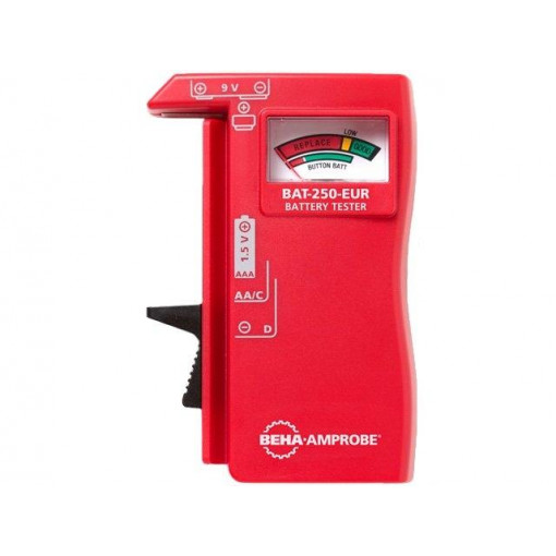 BAT-250-EUR; Tester: battery tester; BEHA-AMPROBE
