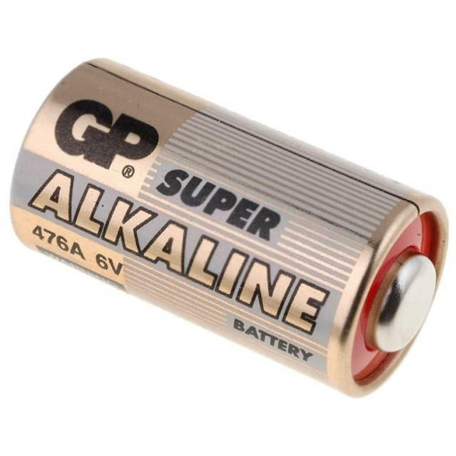 ; Battery: alkaline; 6V; 4LR44; Batt.no: 1; Ø13x25mm; GP