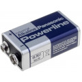 ; Battery: alkaline; 9V; 6F22; non-rechargeable; PANASONIC