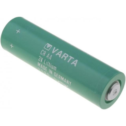 6117 101 301; Battery: lithium; 3V; AA; Ø14.7x50mm; 2000mAh; non-rechargeable; VARTA MICROBATTERY