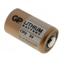 CR2-U1; Battery: lithium; 3V; CR2; Ø16x27mm; non-rechargeable; GP