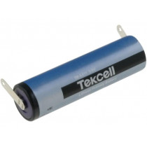 ; Battery: lithium; 3.6V; AA; soldering lugs; Ø14.3x49.5mm; 2400mAh; TEKCELL ; Battery: lithium; 3.6V; AA; soldering lugs; Ø14.3x49.5mm; 2400mAh; TEKCELL