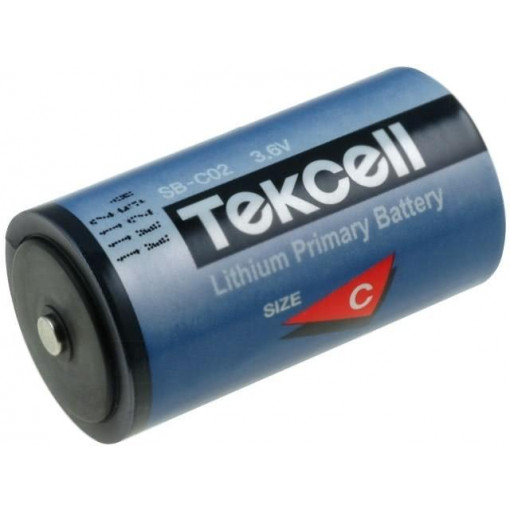 ER26500; Battery: lithium; 3.6V; C; Ø25.6x49.5mm; 8500mAh; non-rechargeable; TEKCELL ER26500; Battery: lithium; 3.6V; C; Ø25.6x49.5mm; 8500mAh; non-rechargeable; TEKCELL