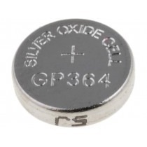 ; Battery: silver; 1.55V; R621,SR60,coin; Batt.no: 1; Ø6.8x2.15mm; GP