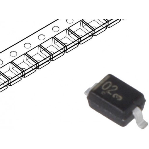 BAT54WS-E3-08; Diode: Schottky rectifying; SMD; 30V; 0.2A; SOD323; VISHAY