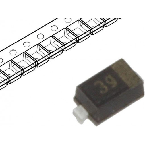 BAT6302VH6327XTSA1; Diode: Schottky rectifying; SMD; 3V; 0.1A; SC79; 100mW; INFINEON TECHNOLOGIES