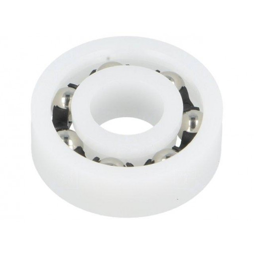 BB-6000-B180-10-ES; Bearing: ball; Øint: 10mm; Øout: 26mm; W: 8mm; Cage: polyamide; igus