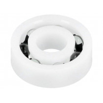 BB-6000-B180-10-GL; Bearing: ball; Øint: 10mm; Øout: 26mm; W: 8mm; glass; Cage: polyamide; igus