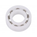 BB-6004-B180-30-ES; Bearing: ball; Øint: 20mm; Øout: 42mm; W: 12mm; Cage: polyamide; igus