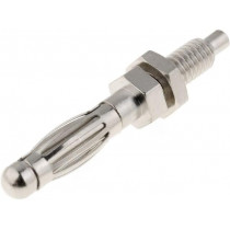 R8-2A; Plug; 4mm banana; 30A; 60VDC; Max.wire diam: 1mm; Thread: M4; SCI