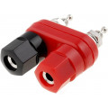 ; Socket; 4mm banana; 10A; 60VDC; Cutout: Ø12.5mm; nickel plated; SCI ; Socket; 4mm banana; 10A; 60VDC; Cutout: Ø12.5mm; nickel plated; SCI