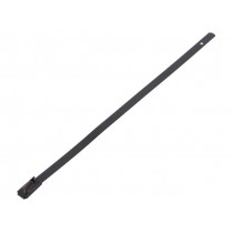 BC44-150; Cable tie; L: 150mm; W: 4.6mm; stainless steel; 445N; Colour: black; RAYCHEM RPG BC44-150; Cable tie; L: 150mm; W: 4.6mm; stainless steel; 445N; Colour: black; RAYCHEM RPG