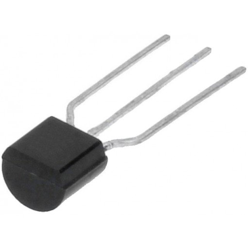 BC557BTA; Transistor: PNP; bipolar; 45V; 0.1A; 500mW; TO92; ON SEMICONDUCTOR (FAIRCHILD)