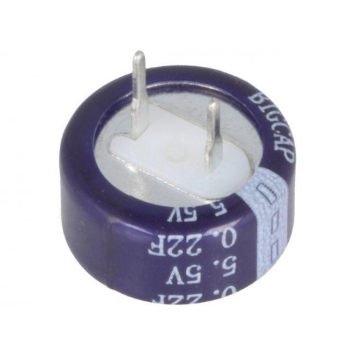 BCE005R5C224FS; Capacitor: electrolytic; backup capacitor,supercapacitor; THT; BIGCAP