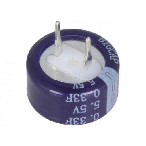 BCE005R5C334FBS; Capacitor: electrolytic; backup capacitor,supercapacitor; THT; BIGCAP