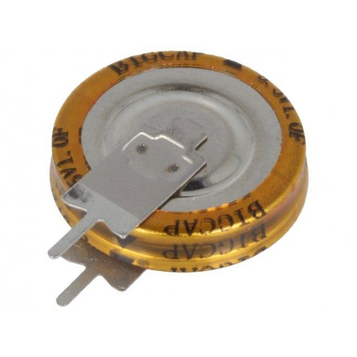 BCE005R5V105FS; Capacitor: electrolytic; backup capacitor,supercapacitor; THT; BIGCAP BCE005R5V105FS; Capacitor: electrolytic; backup capacitor,supercapacitor; THT; BIGCAP