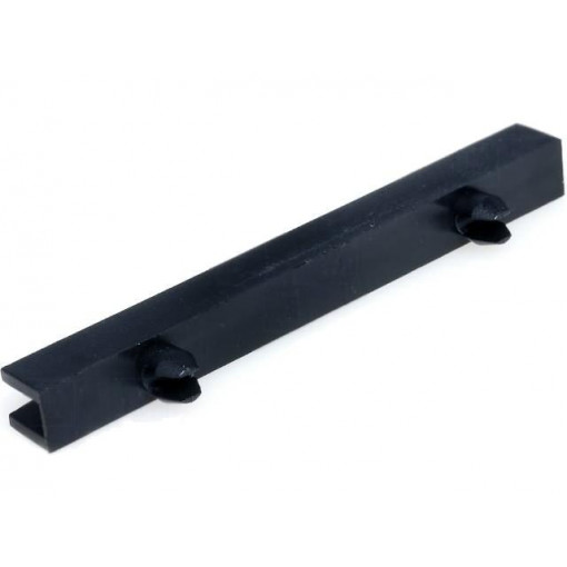 BCG-250; Guide; polyamide; L: 63.5mm; Mounting: push-in; Holes pitch: 38.1mm; FIX&FASTEN