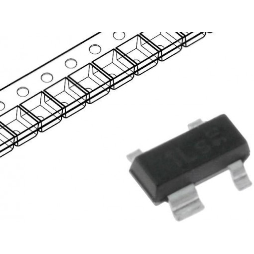 BCV61CE6327; Transistor: NPN x2; bipolar; 30V; 0.1A; 0.3W; SOT143; INFINEON TECHNOLOGIES