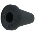 ; Grommet; Ømount.hole: 16.5mm; rubber; black; Panel thick: max.2mm; 