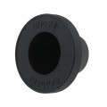 ; Grommet; Ømount.hole: 29mm; rubber; black; Panel thick: max.2mm;  ; Grommet; Ømount.hole: 29mm; rubber; black; Panel thick: max.2mm;