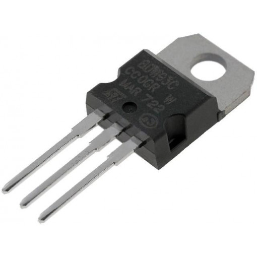 BDW93C; Transistor: NPN; bipolar; Darlington; 100V; 12A; 80W; TO220AB; STMicroelectronics BDW93C; Transistor: NPN; bipolar; Darlington; 100V; 12A; 80W; TO220AB; STMicroelectronics