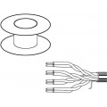 1583E.00U305; Wire; U/UTP; 5e; solid; Cu; 4x2x24AWG; PVC; grey; 305m; BELDEN