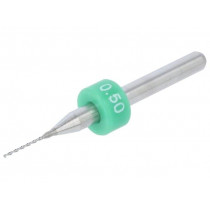 81005; Drill bit; PCB; Ø: 0.5mm; carbon steel; 1/8