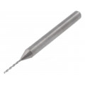 ; Drill bit; PCB; Ø: 0.6mm; carbon steel; 1/8